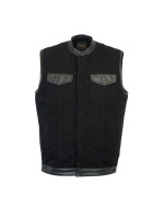 gilet jeans uomo