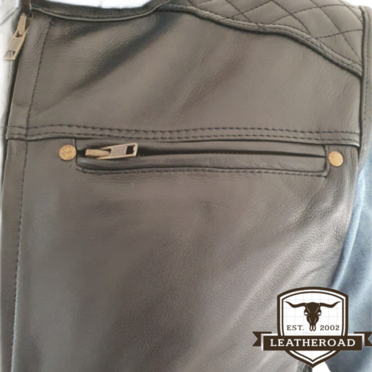 Gilet in pelle artigianale