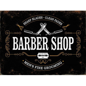 Barber Shop Black