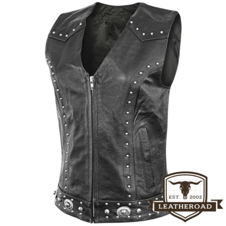 Gilet in pelle artigianale