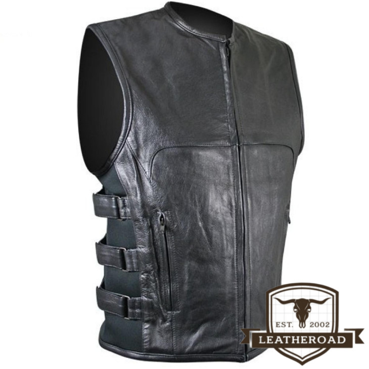 Gilet in pelle artigianale