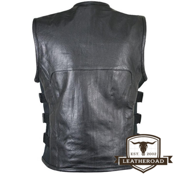 Gilet in pelle artigianale