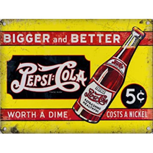 Bigger & Better Pepsi Cola