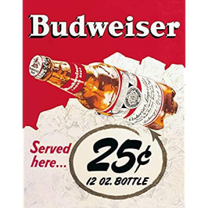 Budweiser - 25 Cents