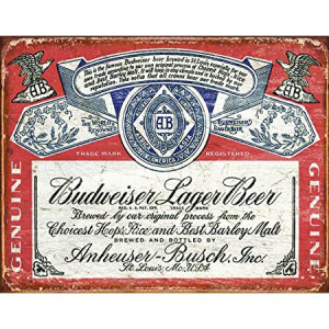 Budweiser Historic Label