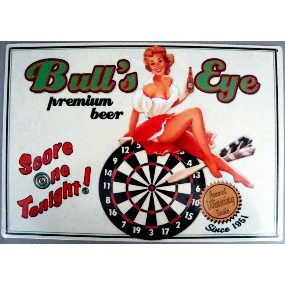 Bull's Eye Pin-Up DARTS