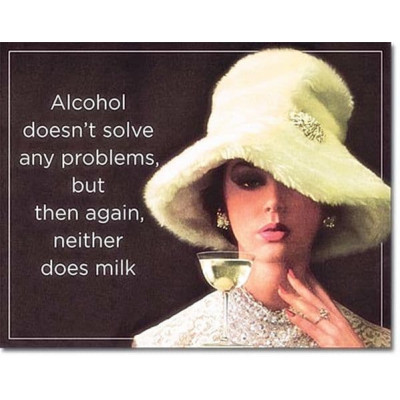 Alcohol Doesn't Solve Problems
