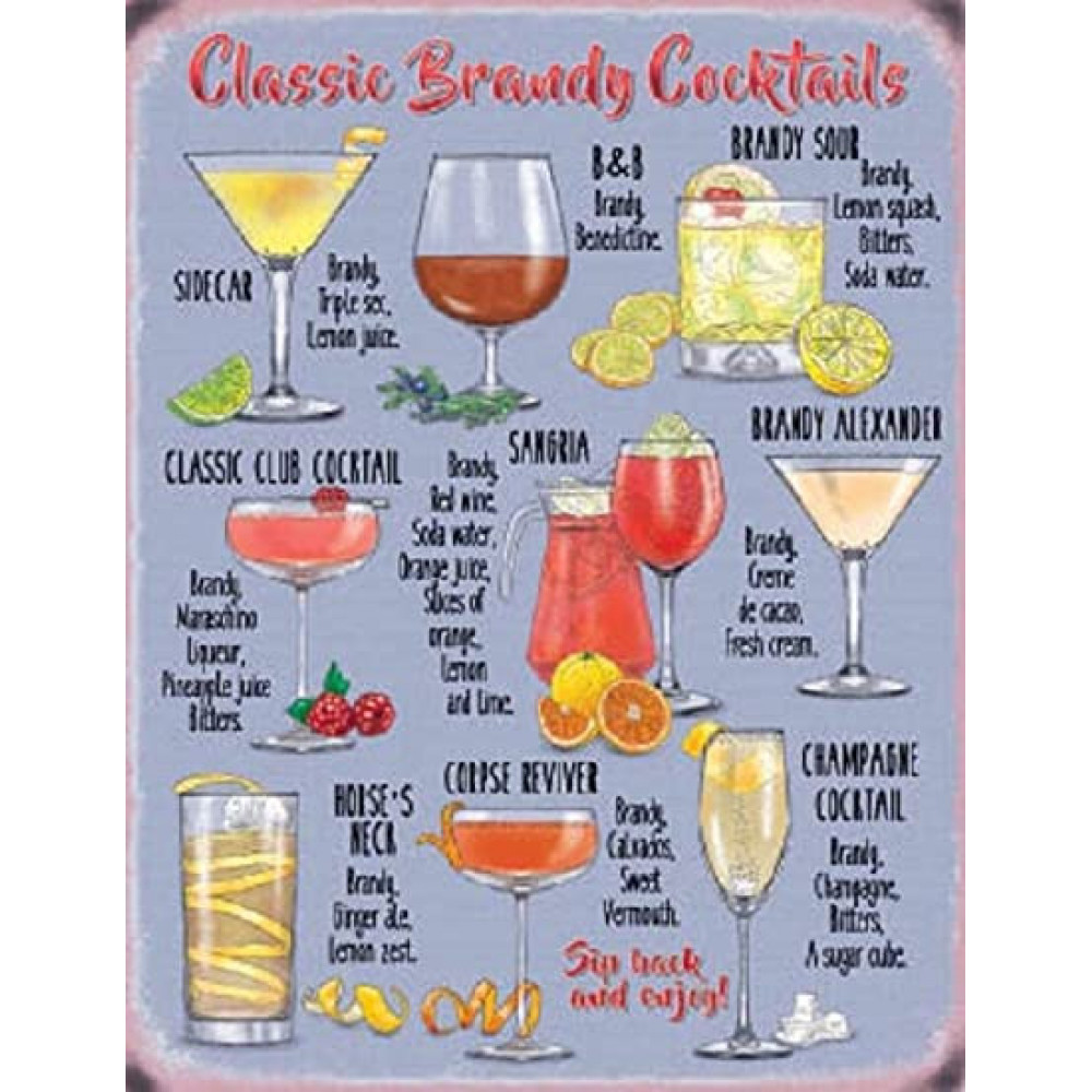 CLASSIC BRANDY COCKTAILS