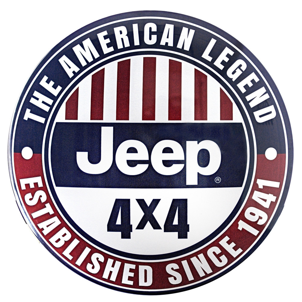 JEEP 4 X4 ~ LARGE ROUND