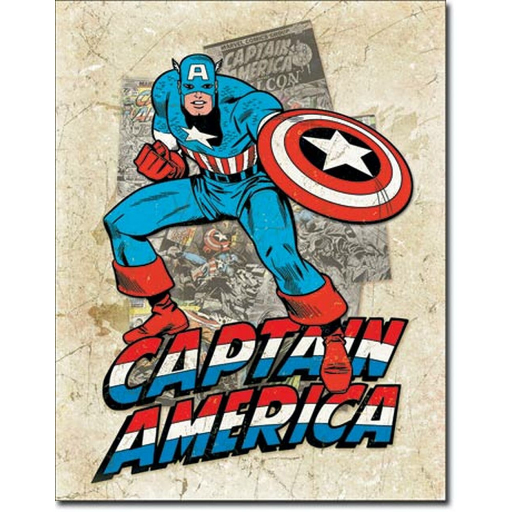 Captain America Cover Splash