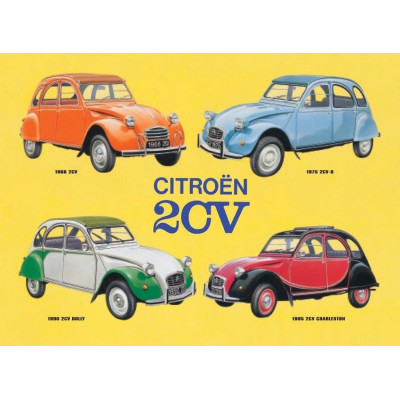 Citroen 2CV, Vintage Retro