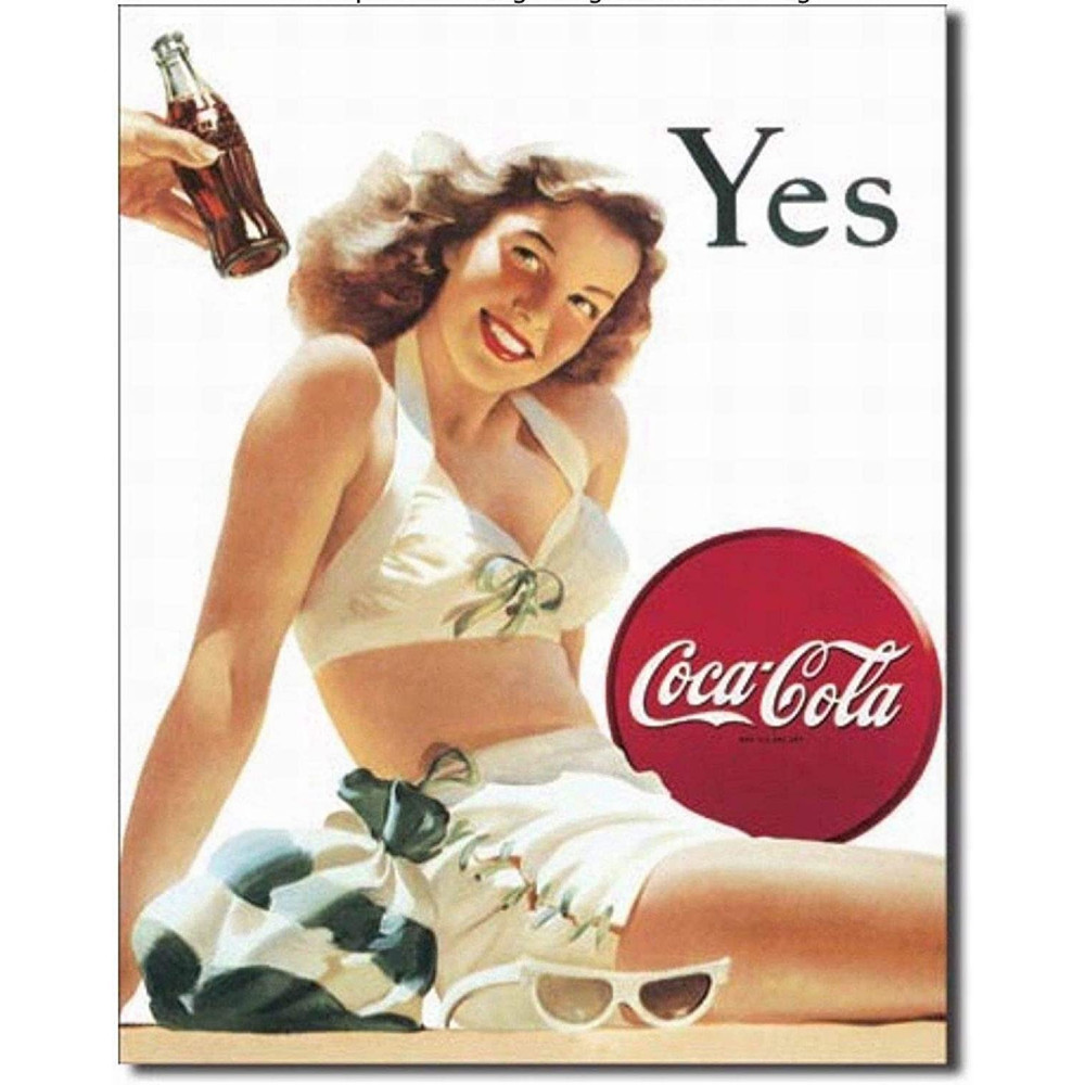 Coca-Cola Yes Beach Girl