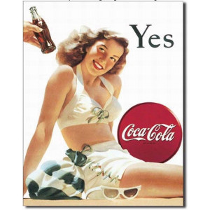 Coca-Cola Yes Beach Girl