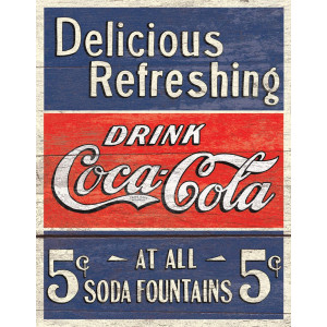 Delicious Coca Cola 5 Cent Soda Fountains