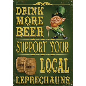 Drink More Beer Leprechauns