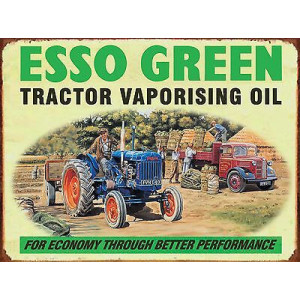 ESSO GREEN TRACTOR VAPORISING