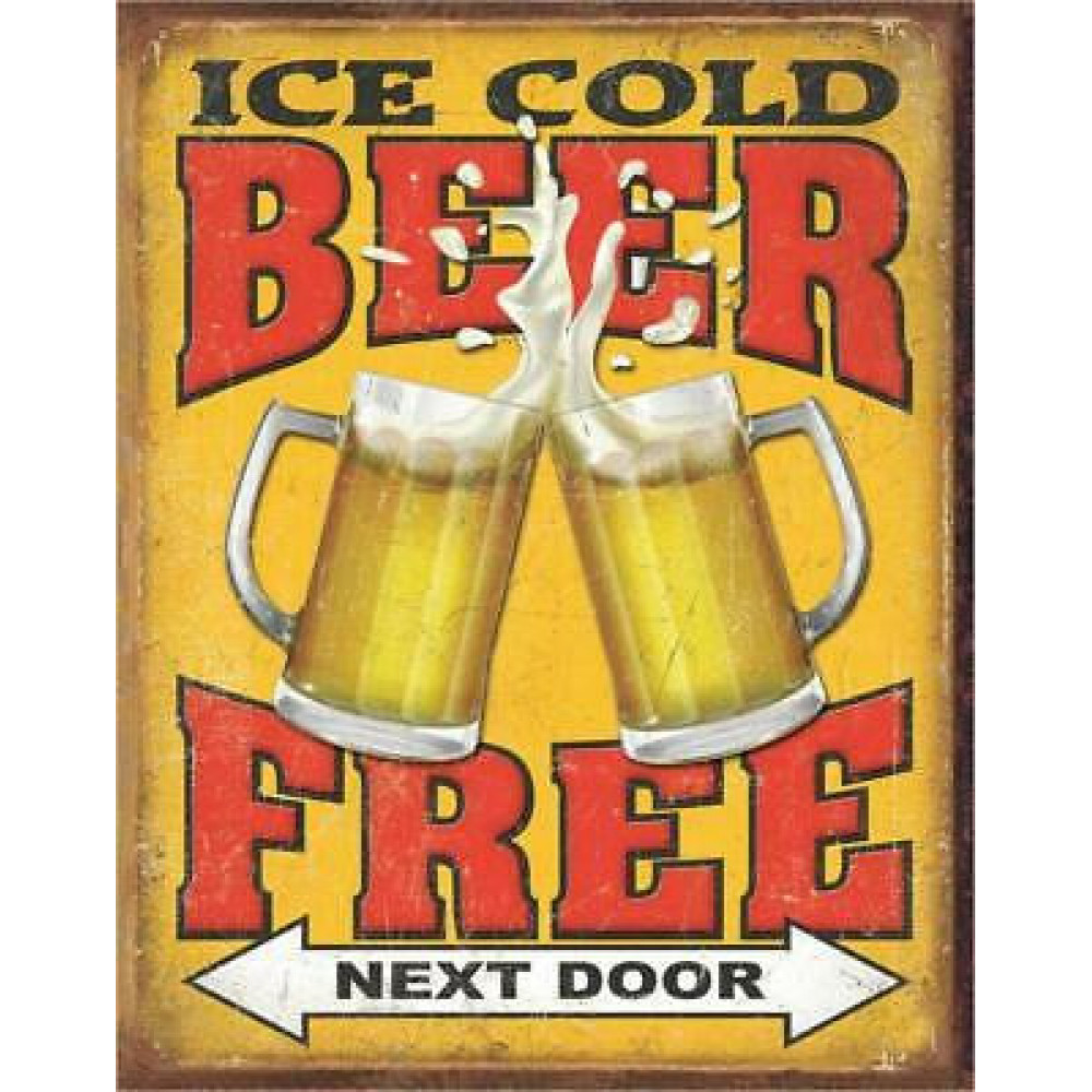 FREE BEER NEXT DOOR