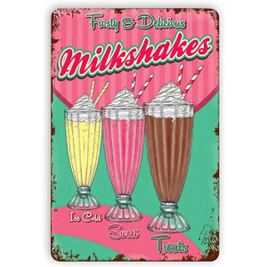 FROSTY AND DELICIOUS MILKSHAKES