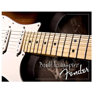 Fender Guitar Built to Inspire