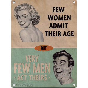 Few Women Admit Their Age