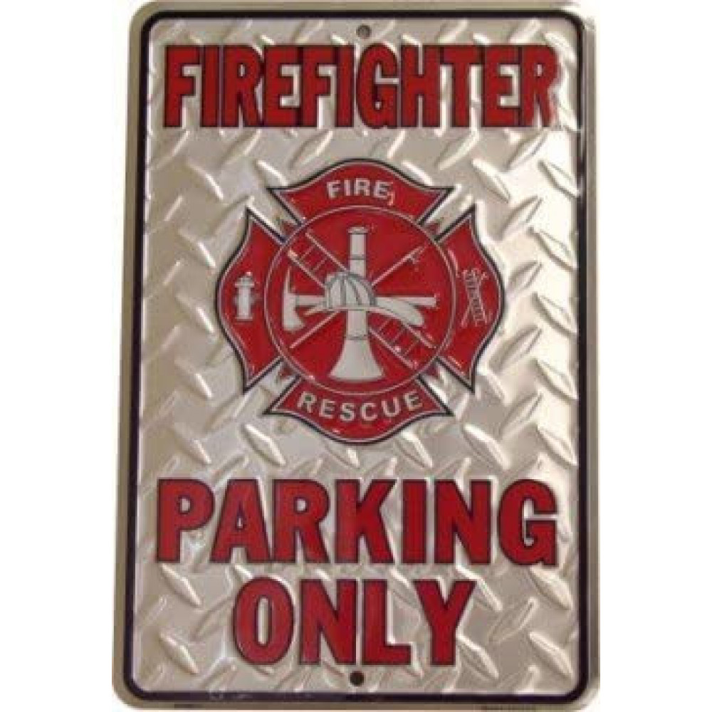 Firefighter Parking Only