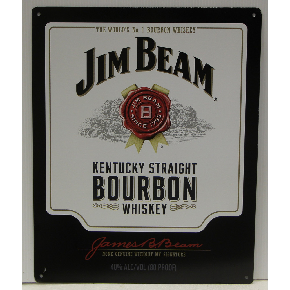 Jim Beam Whiskey bottle