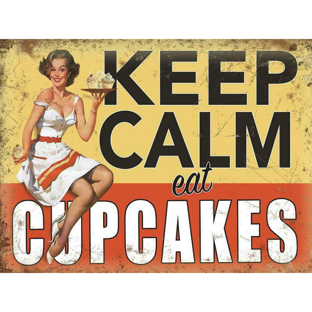 KEEP CALM EAT CUPCAKES