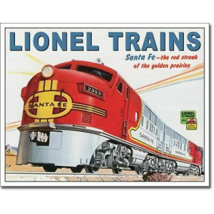 Lionel Santa Fe The Red Streak 2284 Model Railroad