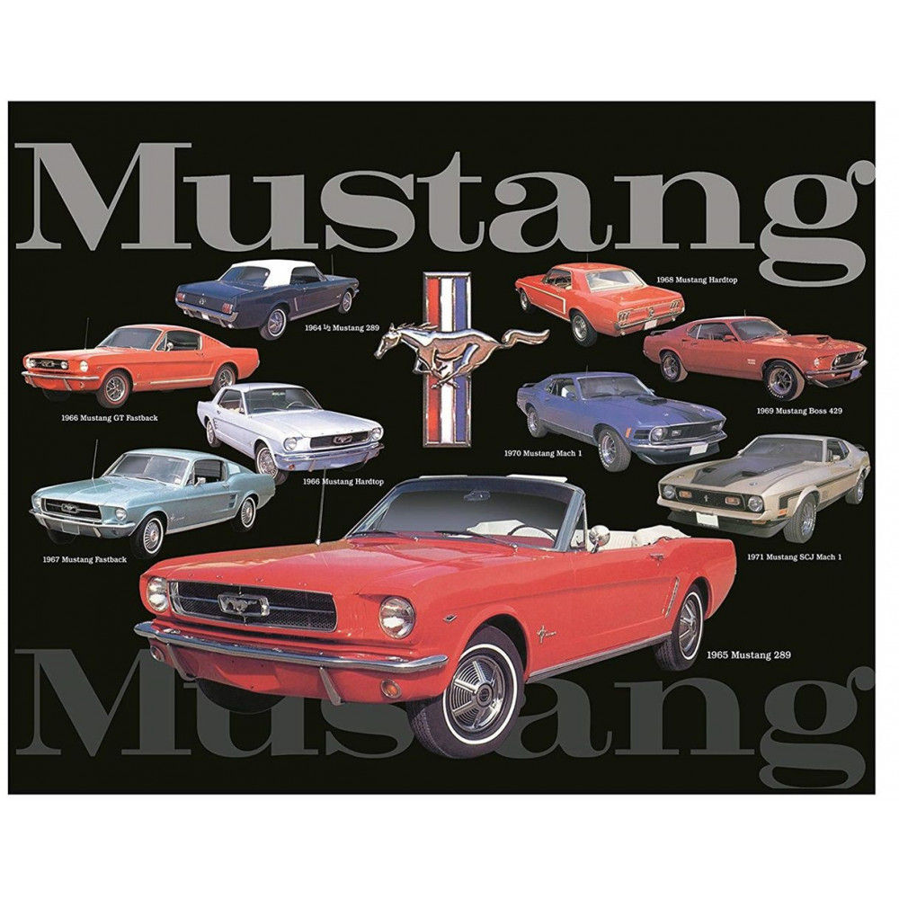 MUSTANG COLLAGE