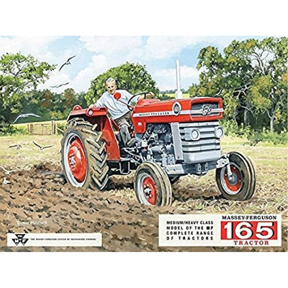 Massey - Ferguson 165 trattore rosso.