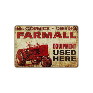 McCormick Deering Farmall Red