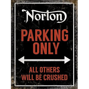Norton Motorbike parking only