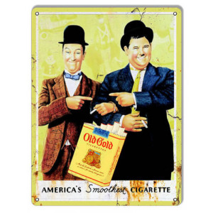 Old Gold Laurel Hardy