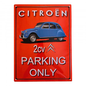 CITROËN-2-CV-PARKING ONLY