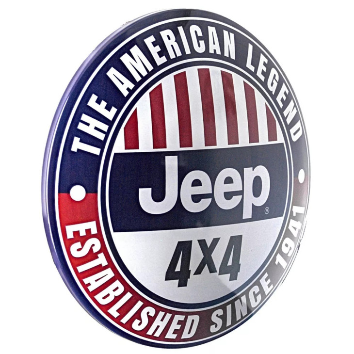 JEEP 4 X4 ~ LARGE ROUND