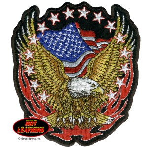 Patch eagle and stars