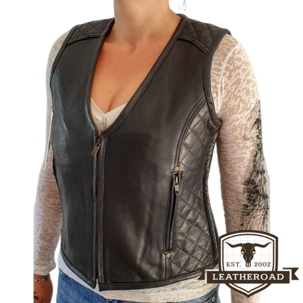 Gilet in pelle artigianale